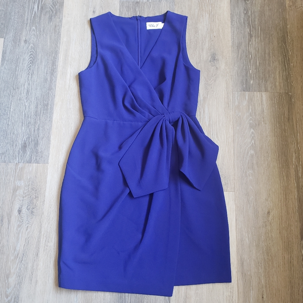 ELIZA J  BLUE DRESS